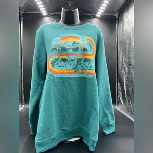 Women’s Beach Boys sweatshirt size XL. Pit to pit 23 length 28. NWT